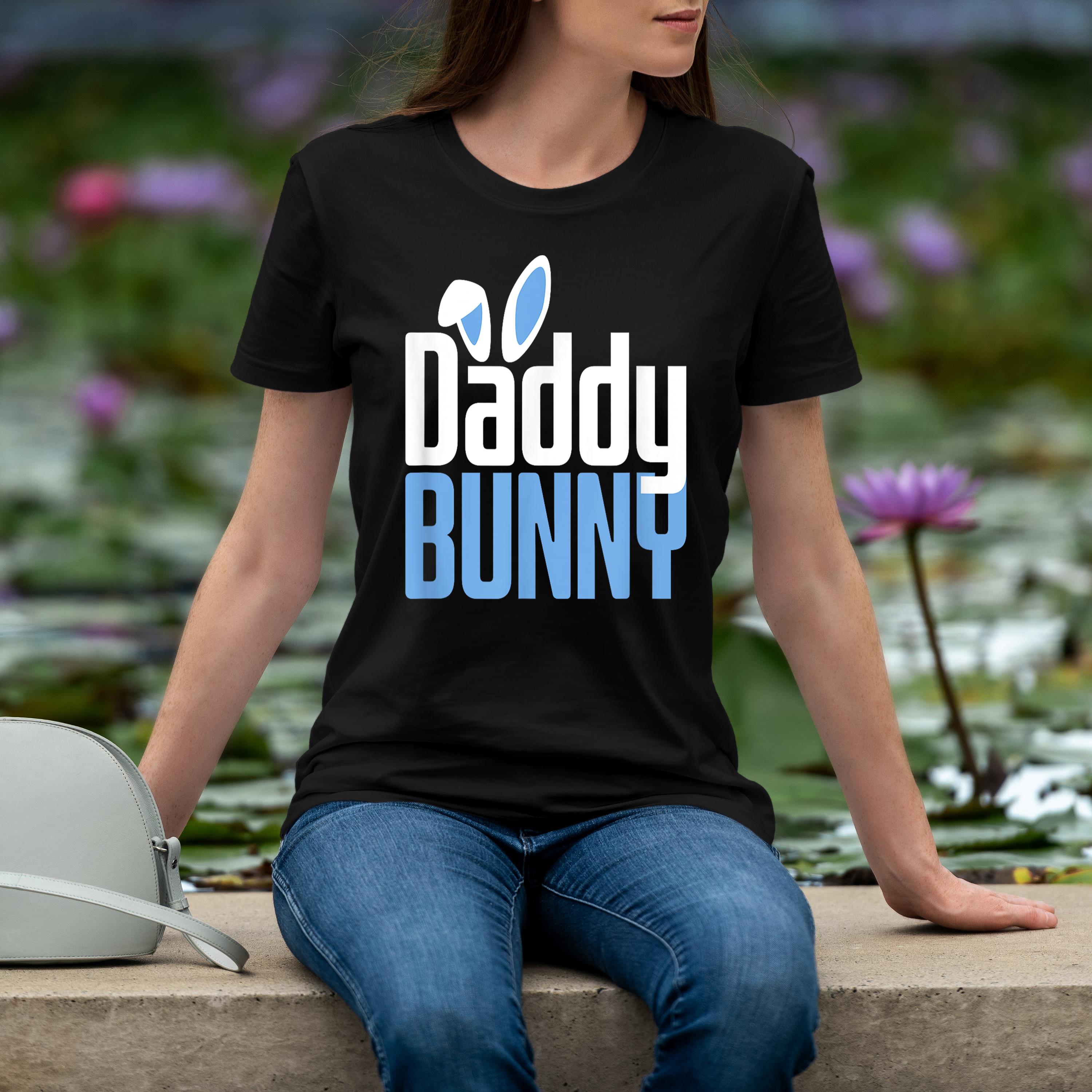 Easter Daddy Bunny Costume Funny Family Matching Easter Shirt 